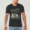 Retro Proud Anti Social Member Of Introverted Book Club Men's V-Neck T-Shirt
