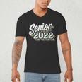 Retro Senior Class Of 2022 Men Women Graduation 90's Grad Men's V-Neck T-Shirt