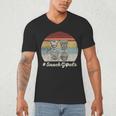 Retro Snack Goals Icon Nostalgia Men's V-Neck T-Shirt