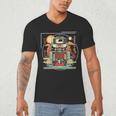 Retro Tech Stack 80s 90s Nostalgia Analog Devices Men's V-Neck T-Shirt