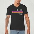 Retro VHS Tape 80s 90s Nostalgia For Movie Fans Men's V-Neck T-Shirt