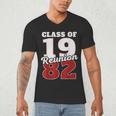Reunion 1982 Class Of 1982 Reunion 82 Graduation 1982 Men's V-Neck T-Shirt