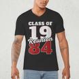 Reunion 1984 Class Of 1984 Reunion 84 Graduation 1984 Men's V-Neck T-Shirt