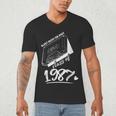 Reunion Class Of 1987 School Graduation Blast From The Past Men's V-Neck T-Shirt