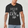 Rockin This Life Cute LVN Graphic For Nurse Graduation Men's V-Neck T-Shirt