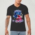 My Rod Is My Best Friend Introvert Fishing Antisocial Men's V-Neck T-Shirt My Rod Is My Best Friend Introvert Fishing Antisocial Men's V-Neck T-Shirt