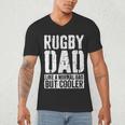 Rugby Dad Shirt Men Fathers Day Rugby Dad Men's V-Neck T-Shirt Rugby Dad Shirt Men Fathers Day Rugby Dad Men's V-Neck T-Shirt