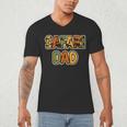 Safari Dad Safari Outfit Safari Costume Cute African Safari Men's V-Neck T-Shirt Safari Dad Safari Outfit Safari Costume Cute African Safari Men's V-Neck T-Shirt