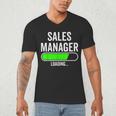Sales Manager Loading Graduation Graduate New Job Men's V-Neck T-Shirt