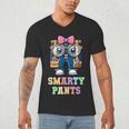 Sarcastic Little MISS SMARTY PANTS Graduation Alumni Game On Men's V-Neck T-Shirt