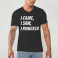 I Came I Saw Meme For Shy And Introvert People Men's V-Neck T-Shirt