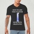 Science Joke Chemistry College High School Graduation Men's V-Neck T-Shirt