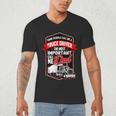 Semi Truck Driver For Truckers And Dads Small Men's V-Neck T-Shirt
