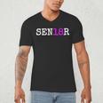 Senior 2018 TShirt Graduation Class Of 2018 Tee Shirt Men's V-Neck T-Shirt