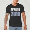 Senior 2019 Shirt Graduation Class Back To School Tee Men's V-Neck T-Shirt