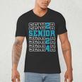 Senior 2024 Graduation Class Of 2024 Senior Boys Girls Men's V-Neck T-Shirt