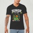 Senior 2025 Graduation Caterpillar For Kids Cute Coquette Men's V-Neck T-Shirt