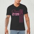 Senior 2026 Class Of 2026 Coquette Bow Graduation 2026 Men's V-Neck T-Shirt