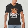 Senior Basketball Class Of 2026 Coquette Graduation Day Men's V-Neck T-Shirt