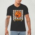 Senior Basketball Mom 2026 Basketball Graduation Men's V-Neck T-Shirt