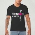 Senior Cheerleader Cheer Class Of 2025 Graduation Graduate Men's V-Neck T-Shirt