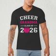 Senior Cheerleader Grandma Cheer Class Of 2026 Graduation Men's V-Neck T-Shirt