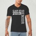 Senior Class Of 2019 19 Shirt High School Graduation Men's V-Neck T-Shirt
