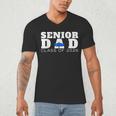 Senior Dad 2026 Class Of 2026 Graduation Men's V-Neck T-Shirt