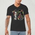 Senior Floral Class Of 2019 Shirt Graduation Idea Men's V-Neck T-Shirt