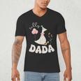 Silly Dada Silly Goose Dad Birthday Family Matching Party Men's V-Neck T-Shirt Silly Dada Silly Goose Dad Birthday Family Matching Party Men's V-Neck T-Shirt