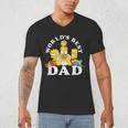 The Simpsons World's Best Dad Father's Day Group V2 Small Men's V-Neck T-Shirt The Simpsons World's Best Dad Father's Day Group V2 Small Men's V-Neck T-Shirt