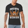 Sister Class Of 2025 Senior Basketball Graduation Family Men's V-Neck T-Shirt