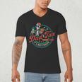 Skeleton Dad Tax Making Sure It's Not Poison Father's Day Men's V-Neck T-Shirt