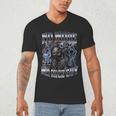 Skeleton No More Mr Nice Guy Meme Men Dad Papa Men's V-Neck T-Shirt