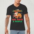 Sloth For Sloth Lover Men Women Kids Introverts Men's V-Neck T-Shirt