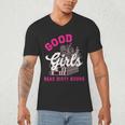 Smutty Book Merch Good Girls Read Dirty Books Smut Readers Men's V-Neck T-Shirt Smutty Book Merch Good Girls Read Dirty Books Smut Readers Men's V-Neck T-Shirt