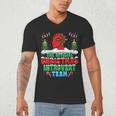 Snow Christmas Introvert Team Introverted Introvert Xmas Men's V-Neck T-Shirt Snow Christmas Introvert Team Introverted Introvert Xmas Men's V-Neck T-Shirt