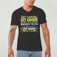 So Long 1st Grade 2nd Grade Here I Come School Graduation Men's V-Neck T-Shirt