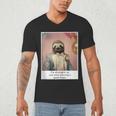 Social Anxiety Not Having A Good Time Socializing Introvert Men's V-Neck T-Shirt