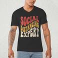 Social Distancing Expert Introvert Men's V-Neck T-Shirt Social Distancing Expert Introvert Men's V-Neck T-Shirt