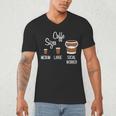 Social Work s Coffee Graduation Social Worker Men's V-Neck T-Shirt