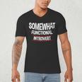 Somewhat Functional Introvert Men's V-Neck T-Shirt Somewhat Functional Introvert Men's V-Neck T-Shirt