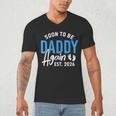 Soon To Be Daddy Again Est 2026 Dad Baby Announcement Men's V-Neck T-Shirt