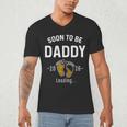 Soon To Be Daddy Est 2026 Loading First Time Dad Men's V-Neck T-Shirt