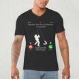 Sorry Missed Call Fisher Dad In Spanish Men's V-Neck T-Shirt