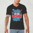 Spider Web Dad Of The Birthday Boy Men's V-Neck T-Shirt