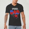 Spiders Dad Matching Family Birthday Father's Day Men's V-Neck T-Shirt Spiders Dad Matching Family Birthday Father's Day Men's V-Neck T-Shirt