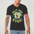 Spongebob Squarepants Father's Day Best Dad Ever Men's V-Neck T-Shirt