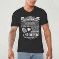 To My Stepped Up Dad Thanks For Stepping In Stepdad Birthday Men's V-Neck T-Shirt