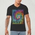 Straight Outta High School Class Of 2022 Graduation Men's V-Neck T-Shirt